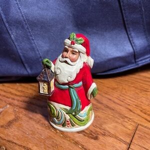 Jim Shore Santa Claus with Lantern Figurine